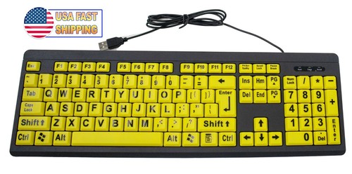 Big bright easy see - bright, keyboard
